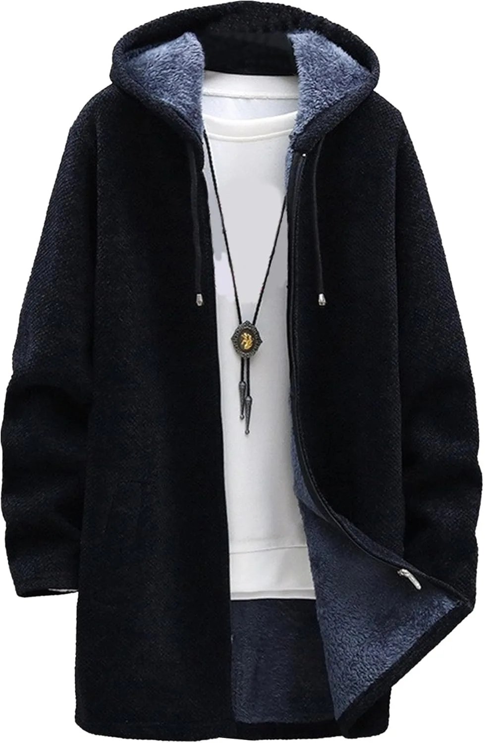 

Мужской модный кардиган с капюшоном на молнии Maiyifu-GJ