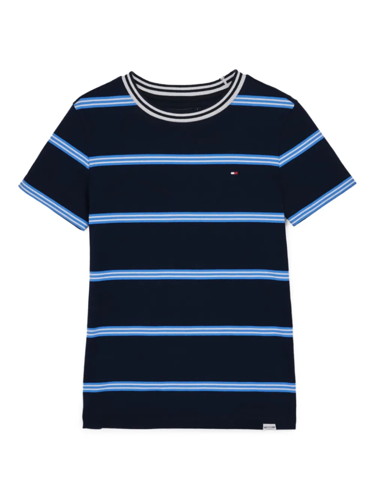 

Полосатая футболка Tommy Hilfiger Junior, синий