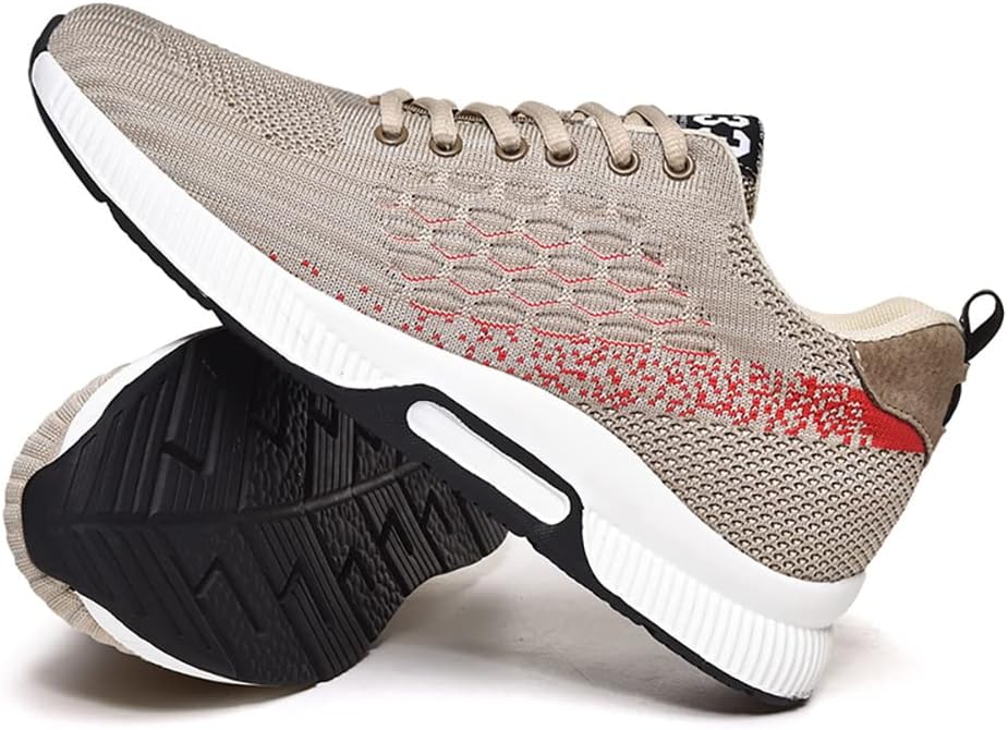 

Мужские модные кроссовки ailishabroy с дышащей тканью: повседневные туфли на скрытой подошве для уверенных в себе мужчин, хаки