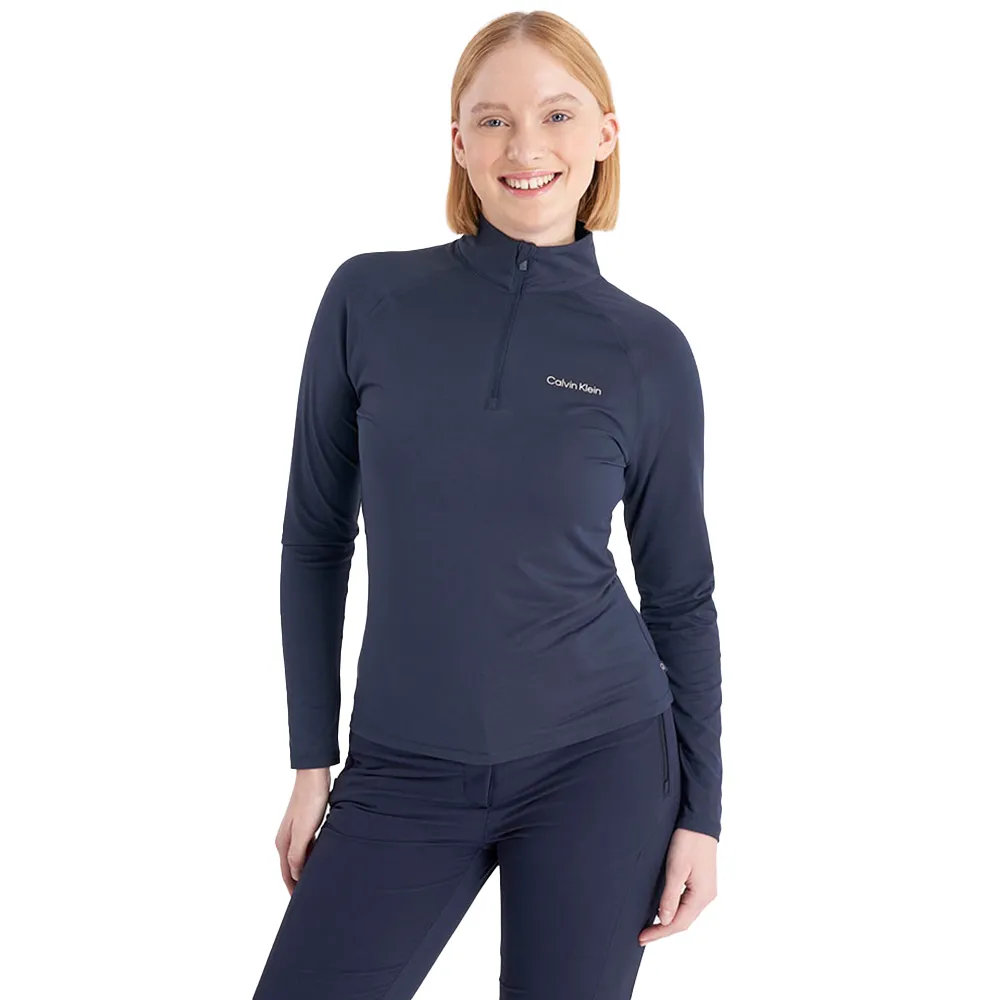 

Свитер Calvin Klein Golf San Marcos half zip, синий