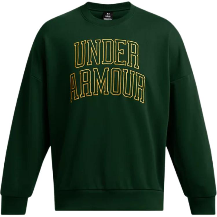 

Толстовка Айкон Хэвиуэйт Терри Мужская Лесная Зелень Under Armour