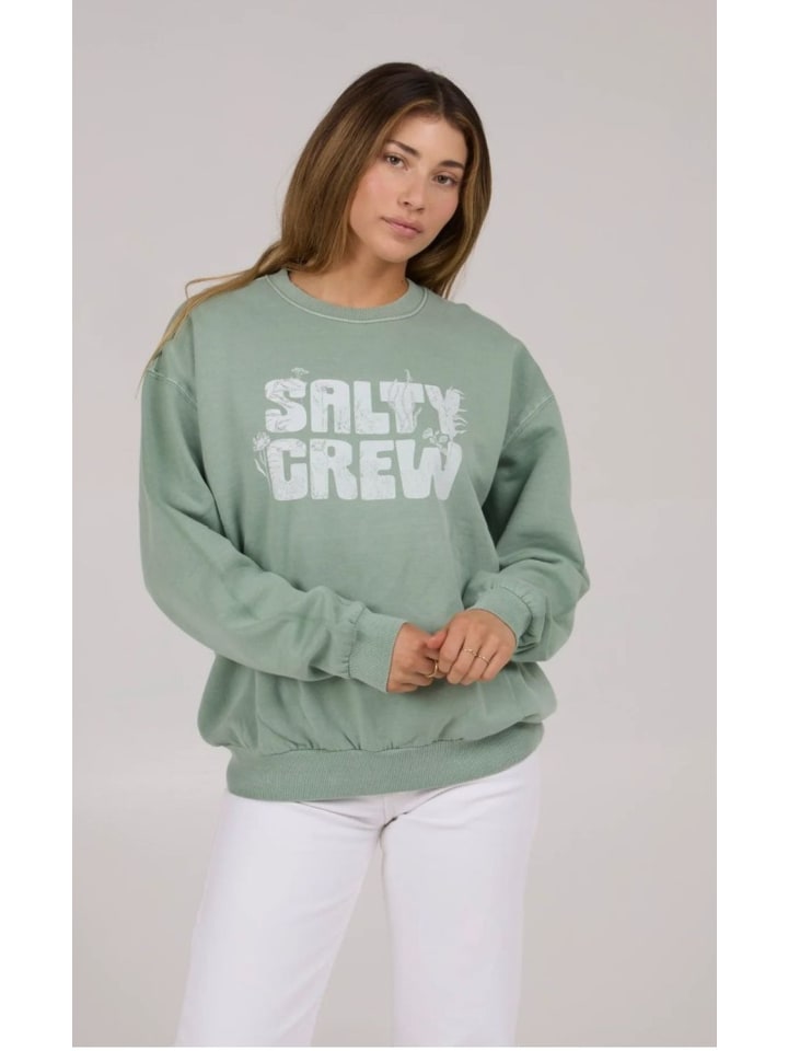 

Толстовка с капюшоном Salty Crew, зеленый