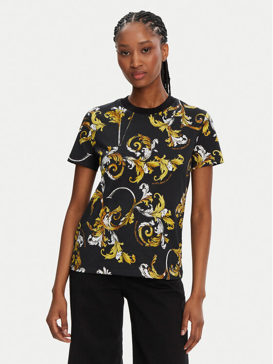 

Футболка обычного кроя 78HAH613 Versace Jeans Couture, черный