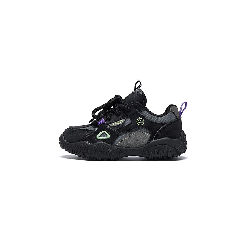

Synthetic Leather Anti Kick And Abrasion Resistant Low top Kids' Outdoor Shoes Kids' MQD, черный