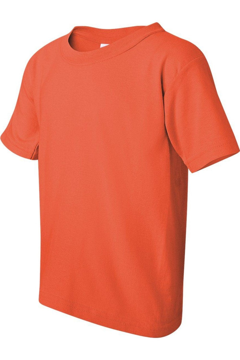 Футболка Gildan Heavy Cotton Youth, цвет coral silk — фото 3