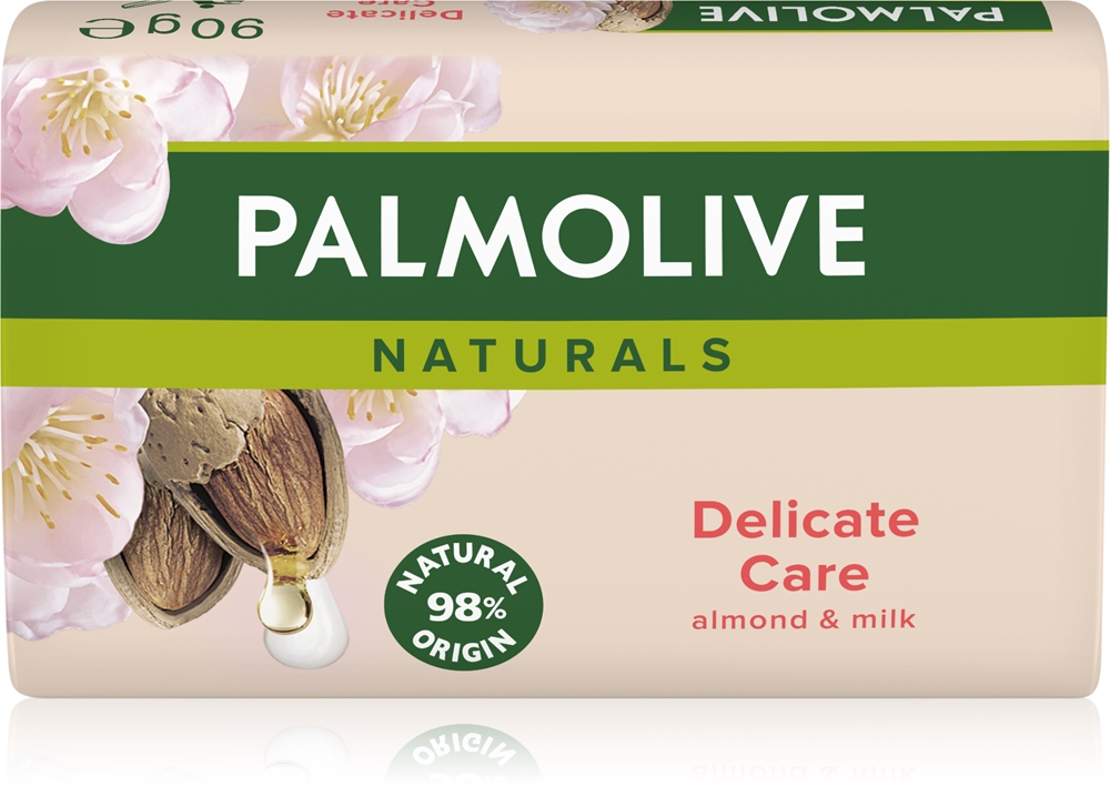 

Натуральное кусковое мыло Naturals с экстрактом миндаля Palmolive, 90 гр