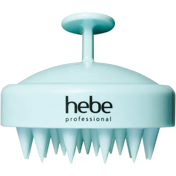 Щетка для мытья волос и массажа головы с ароматом мяты, 1 шт. Hebe Professional Shampoo brush — фото 4