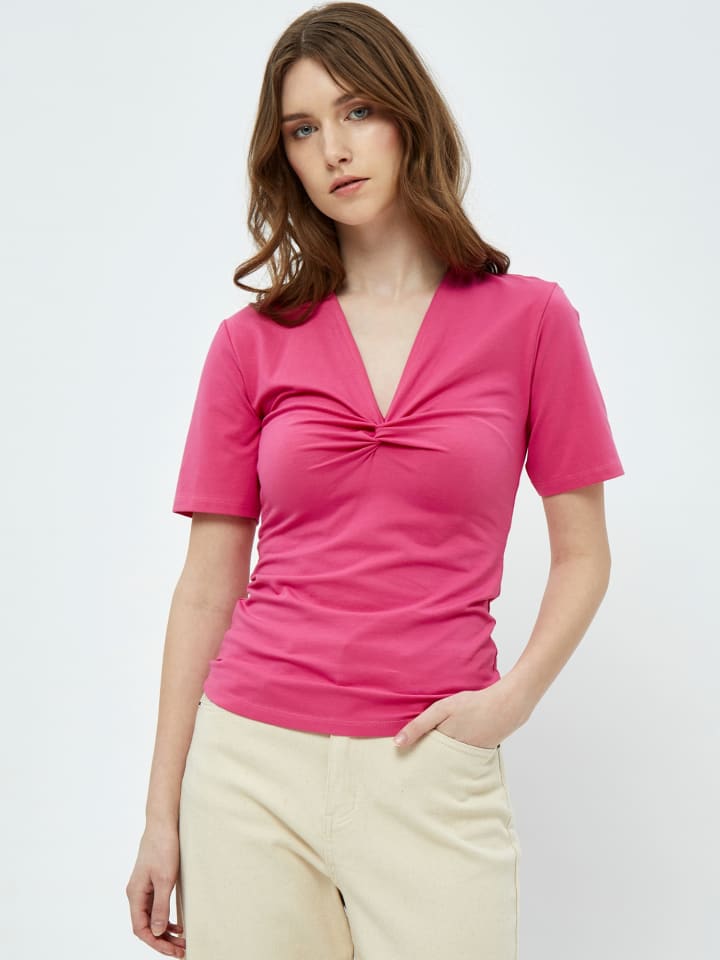 

Футболка шокирующего розового цвета Peppercorn, Розовый, Футболка шокирующего розового цвета Peppercorn