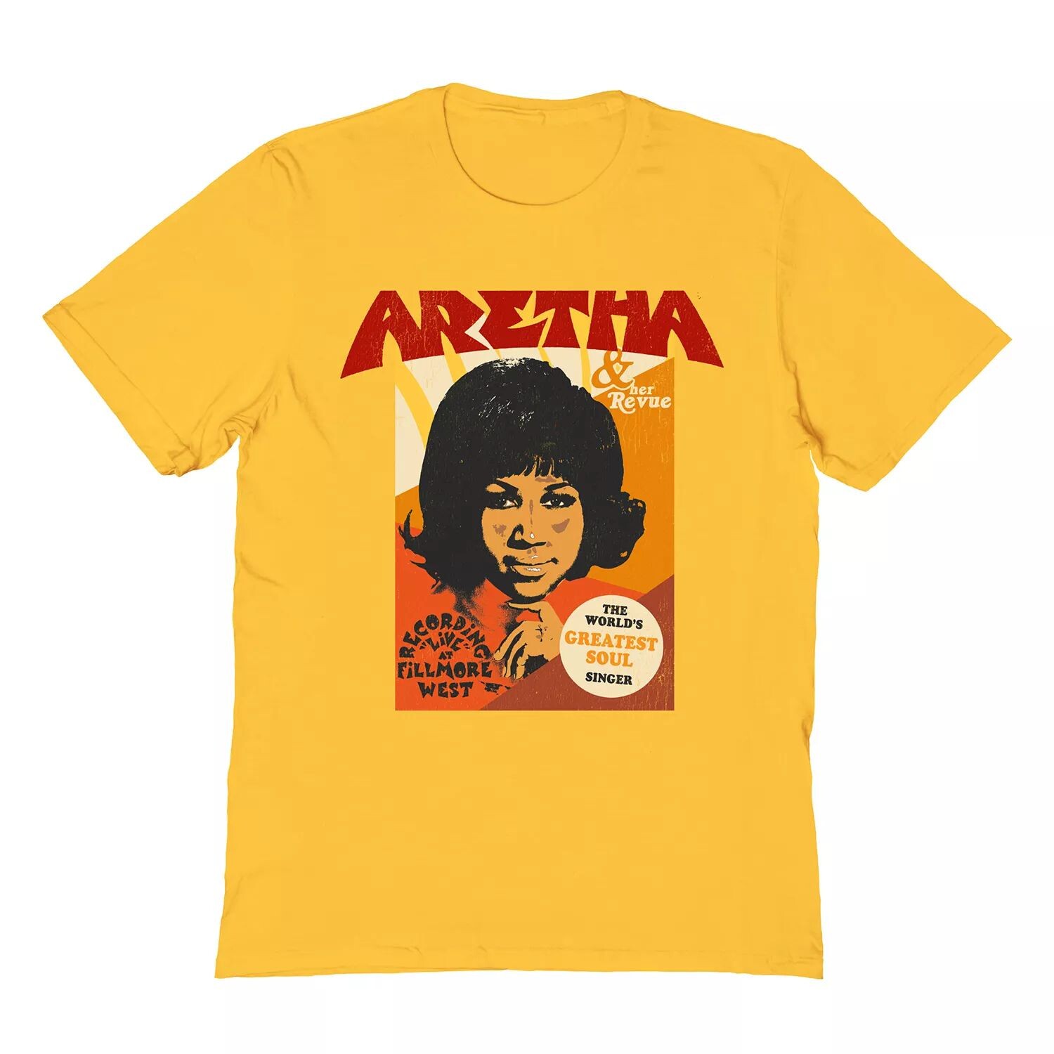 

Мужская футболка Aretha Franklin Licensed Character