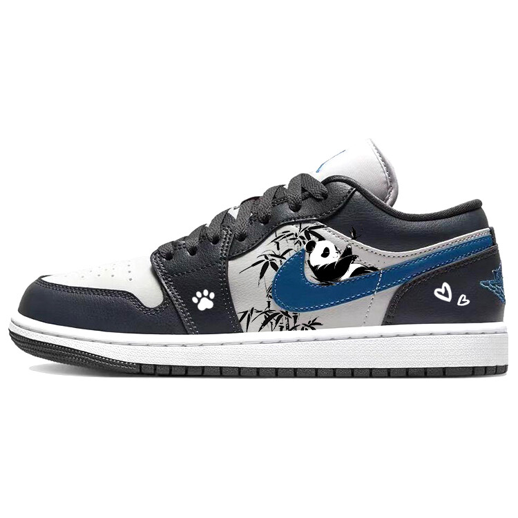 

Баскетбольные кроссовки Air 1 Vintage Unisex Low-Top Black/Blue Jordan