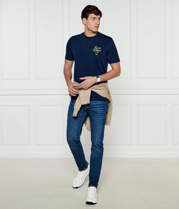 Футболки Regular fit Tommy Hilfiger, синий — фото 2