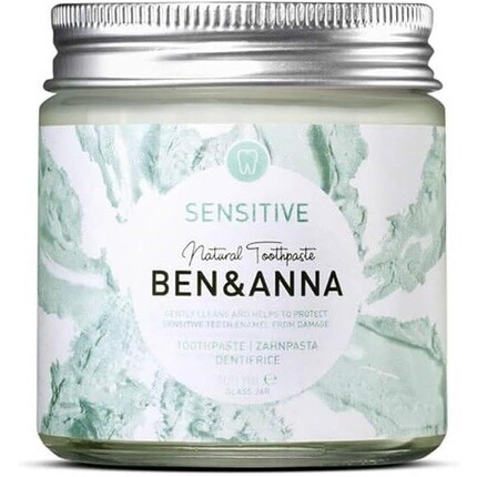 

Зубная паста Ben & Anna Natural Care Bio Sensitive, 100 мл - одинарная, Ben&Anna