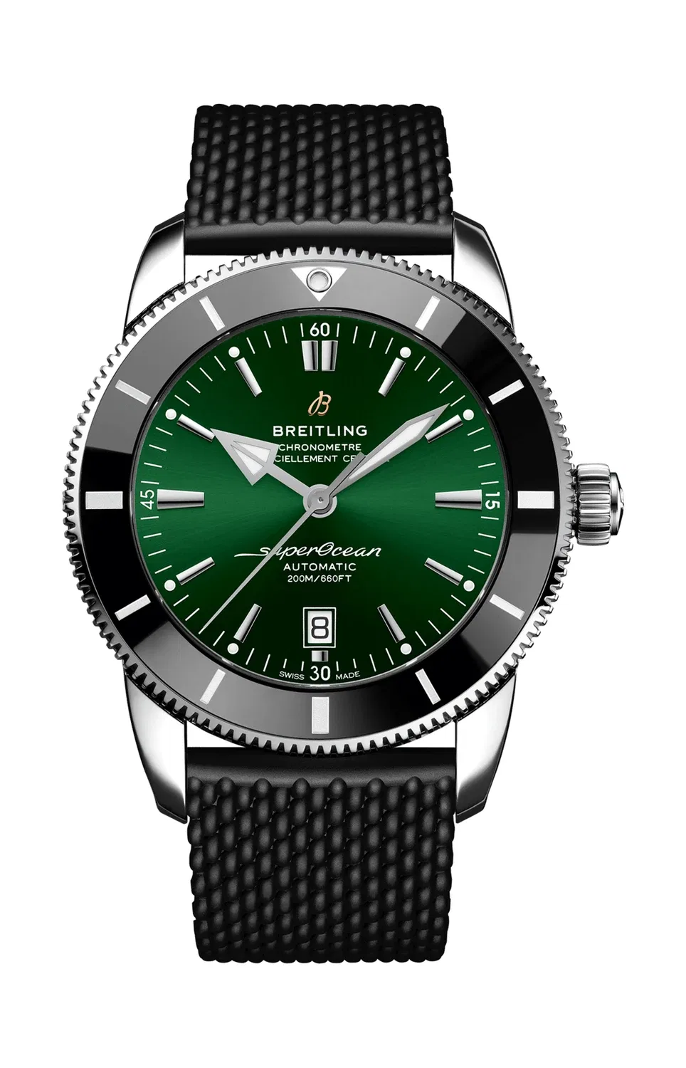 СУПЕРОКЕАН НАСЛЕДИЕ B20 АВТОМАТИЧЕСКИЕ 46 - AB2020121L1S1 BREITLING, серебряный