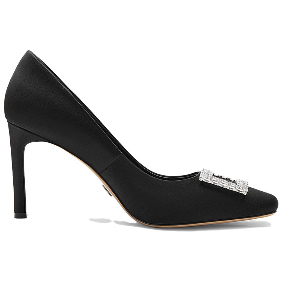 NINE WEST Женские черные туфли на высоком каблуке, цвет Black — фото 4