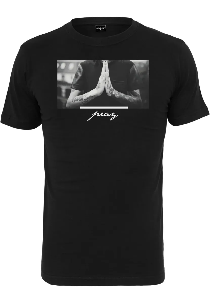 

Рубашка с короткими рукавами Mister Tee "Mister Tee Women's Ladies Pray Tee" Mistertee, черный