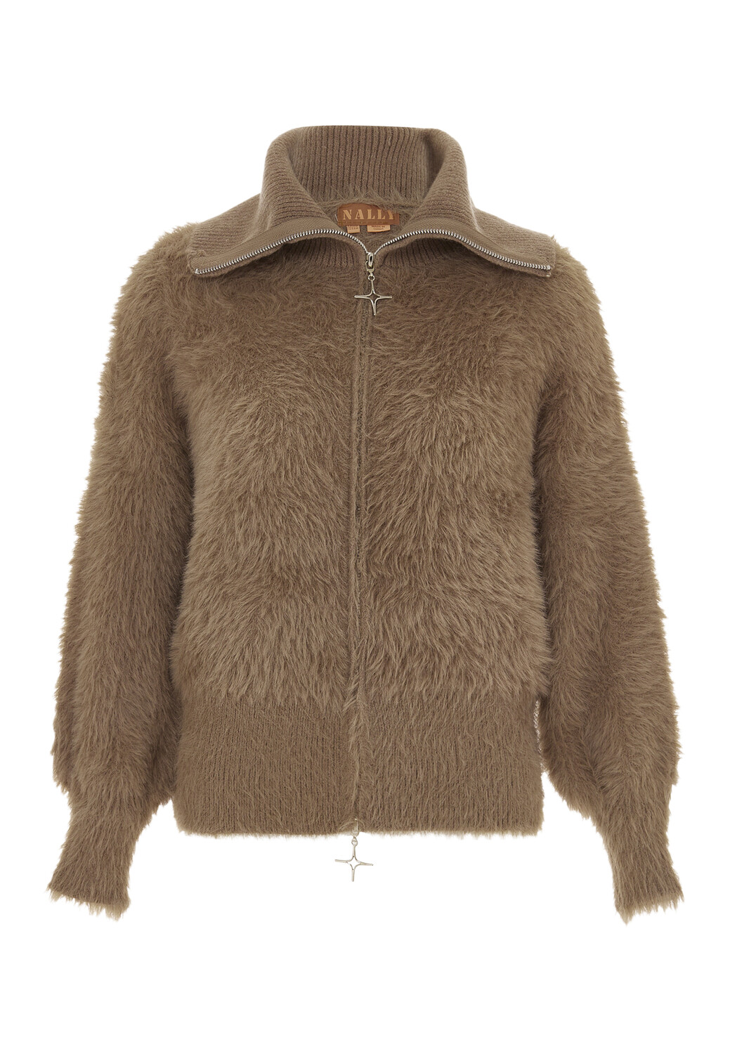 

Толстовка NALLY Strickjacke, серо-коричневый