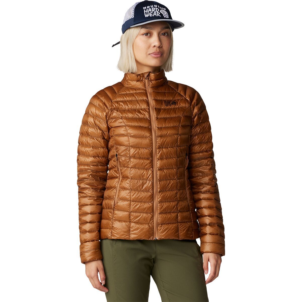 

Куртка пуховая Ghost whisperer Mountain Hardwear, цвет copper clay