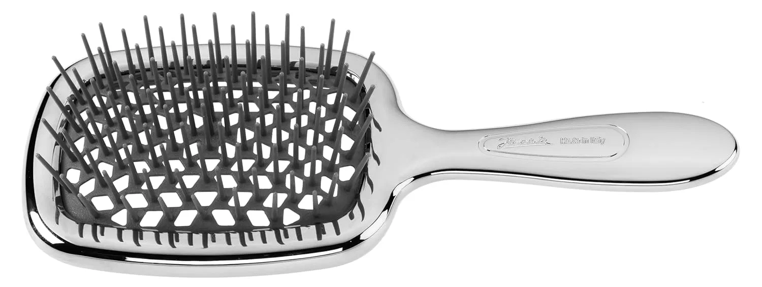Щетка для завивки «Superbrush» серебристо-серая 55 г от Jäneke Jäneke
