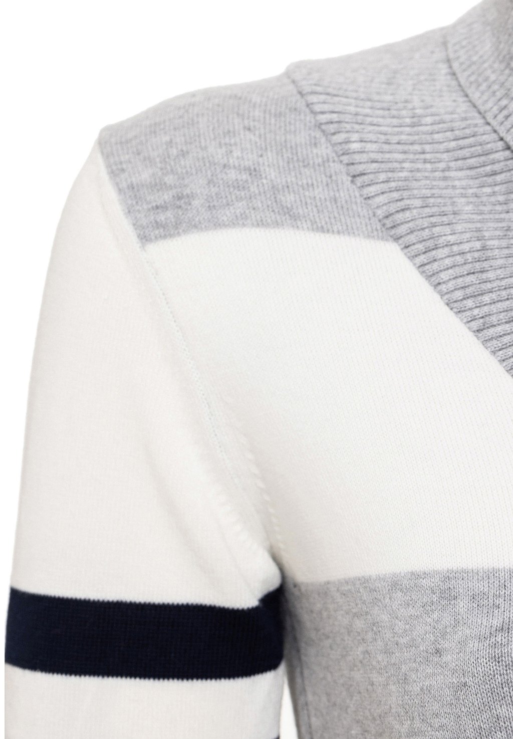 

Джемпер SHAWL COLLAR STRIPED Felix Hardy, серый