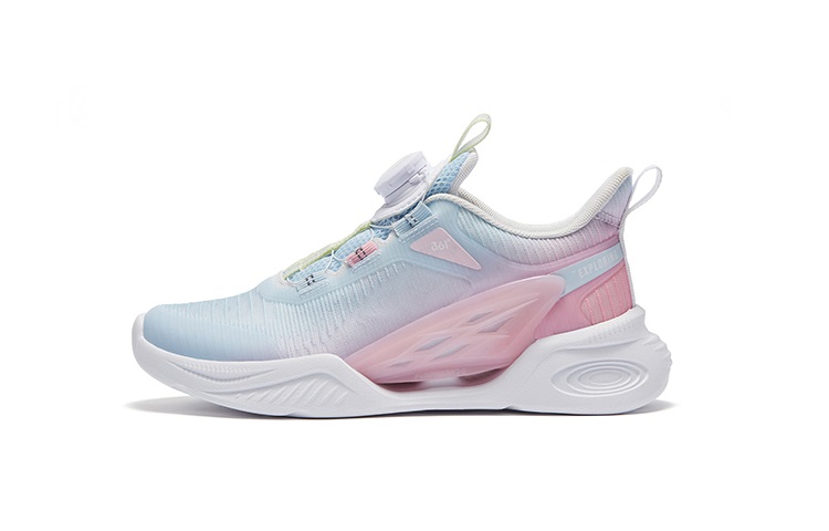 

361°KIDS Непромокаемые дышащие детские кроссовки low top для бега blue pink kids