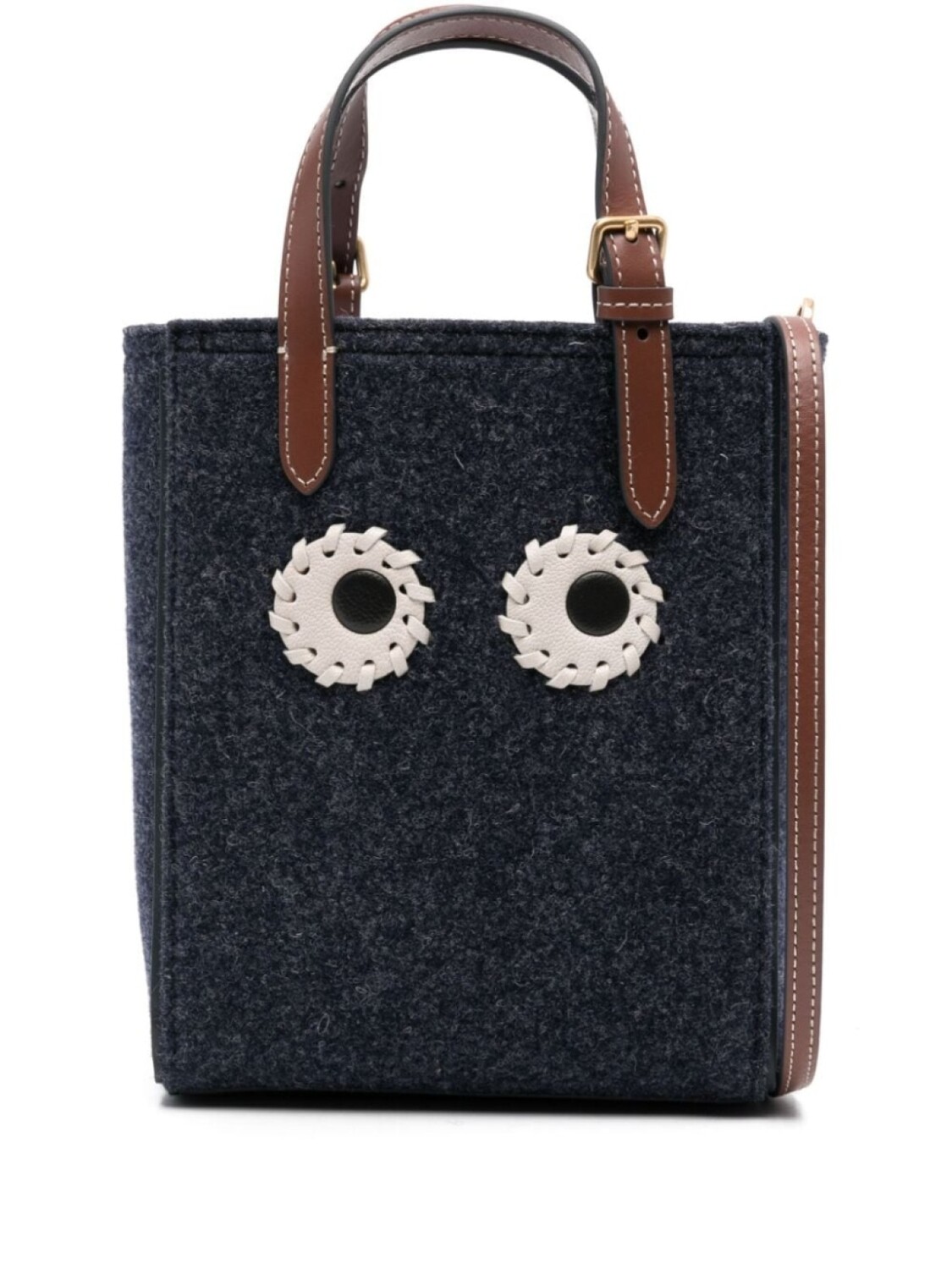 

Anya Hindmarch сумка-тоут Eyes размера мини, синий