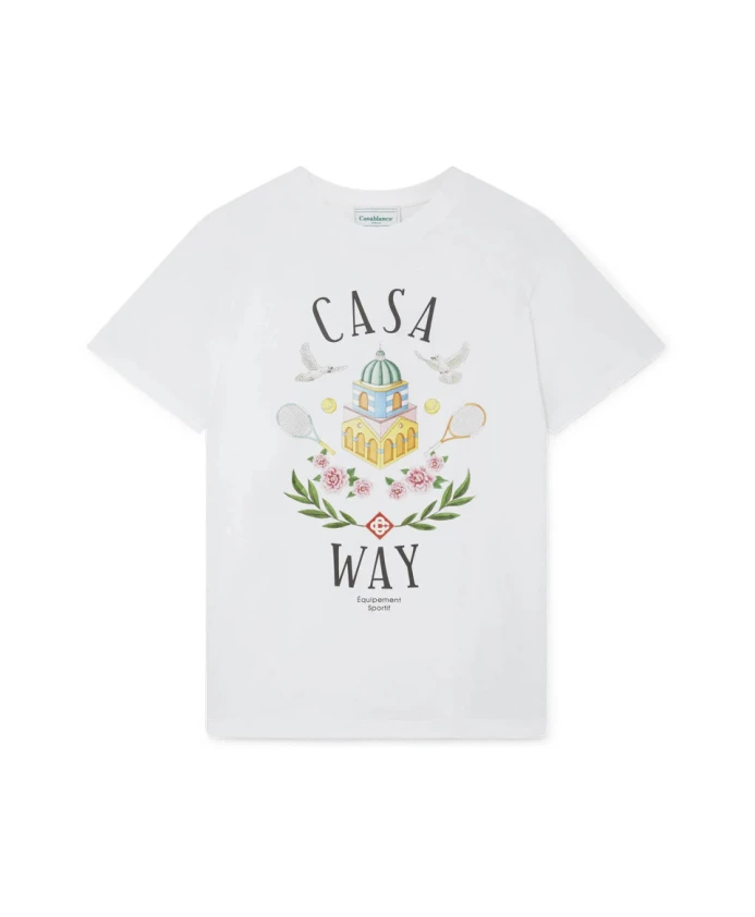

Футболка Casa way s из натурального хлопка Casablanca, белый