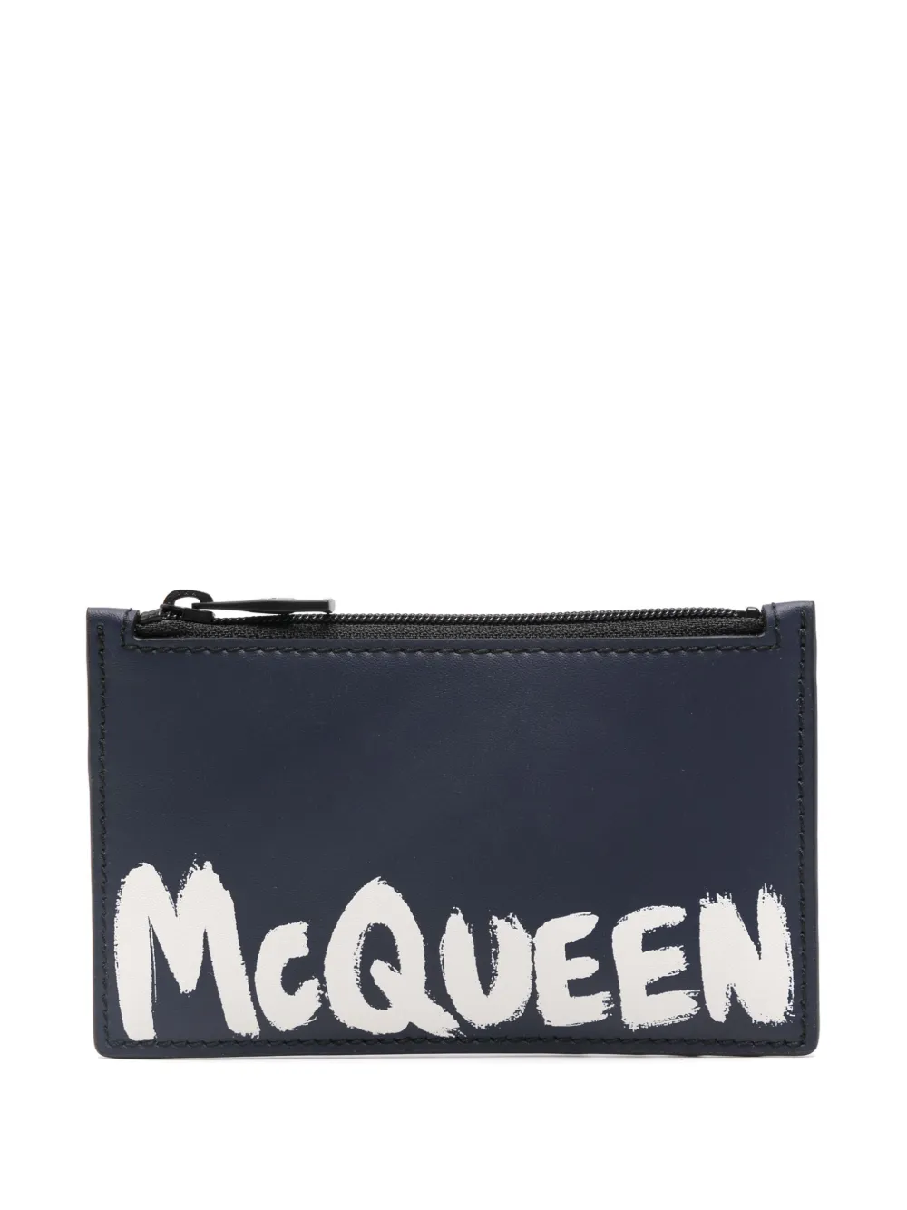 

Кошелек с логотипом Alexander McQueen, синий
