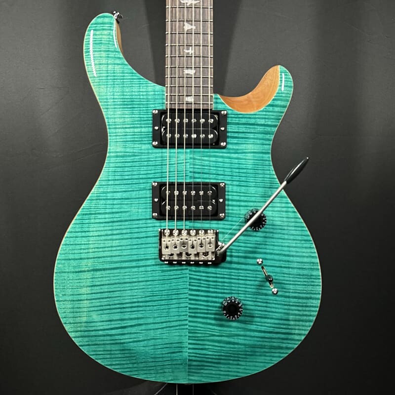 

Электрогитара PRS SE Custom 24 Turquoise #389