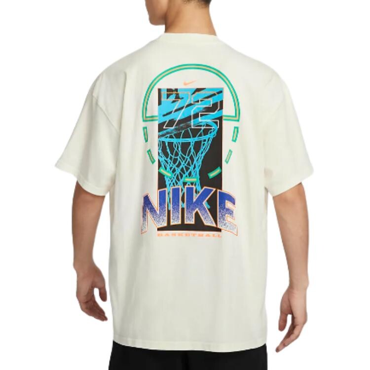 Футболка мужская кокосовое молоко Nike, цвет Coconut Milk — фото 2