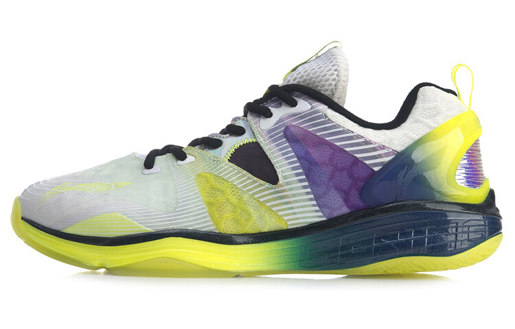 

Кроссовки LINING Badminton Shoes Unisex Low-top White/Green/Blue