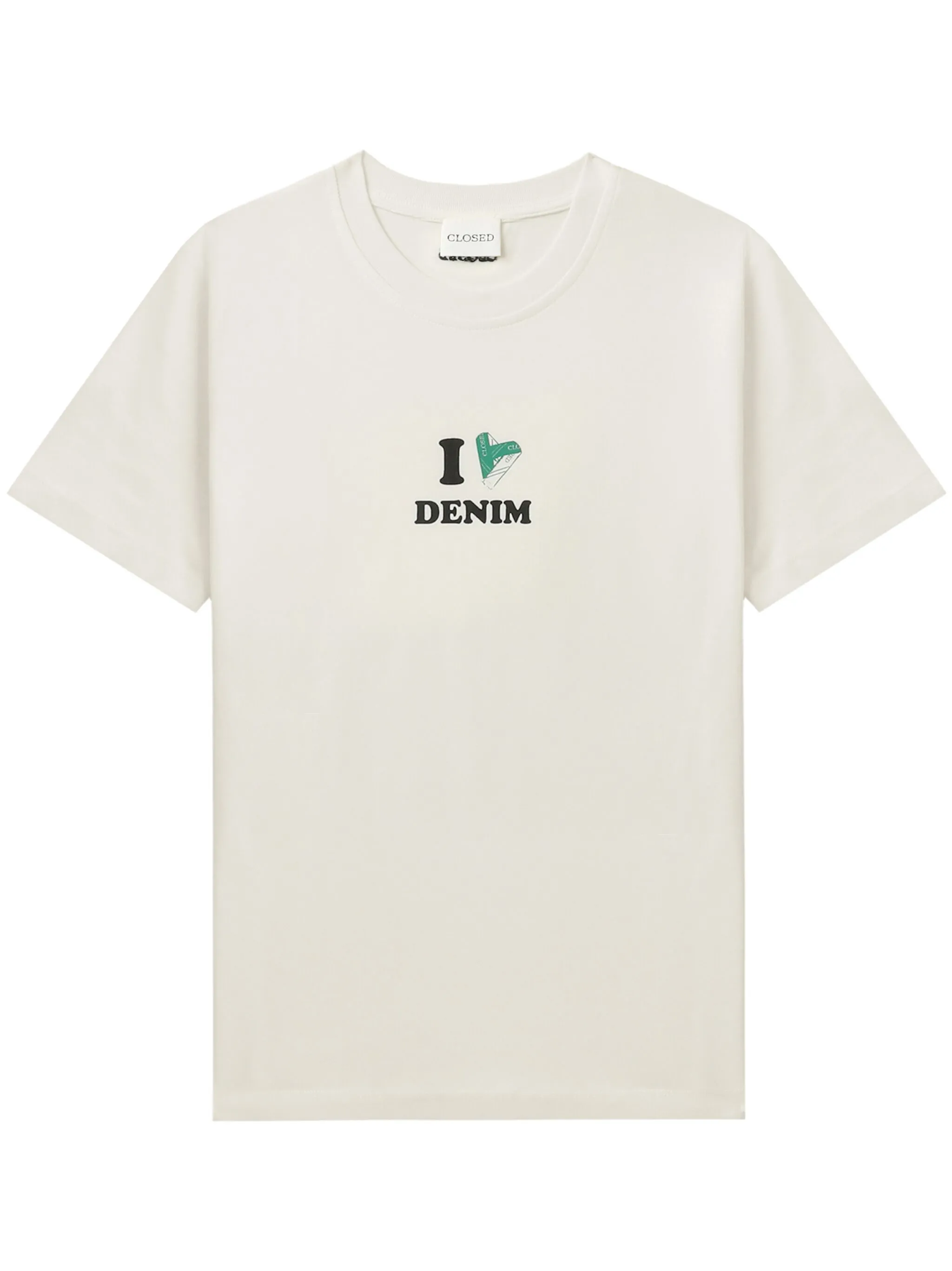 

Футболка с круглым вырезом Closed, бежевый