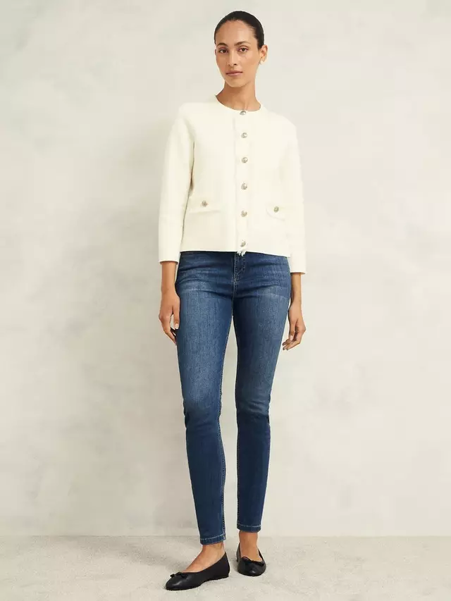 

Куртка Hobbs Sairey Knitted, цвет warm ivory