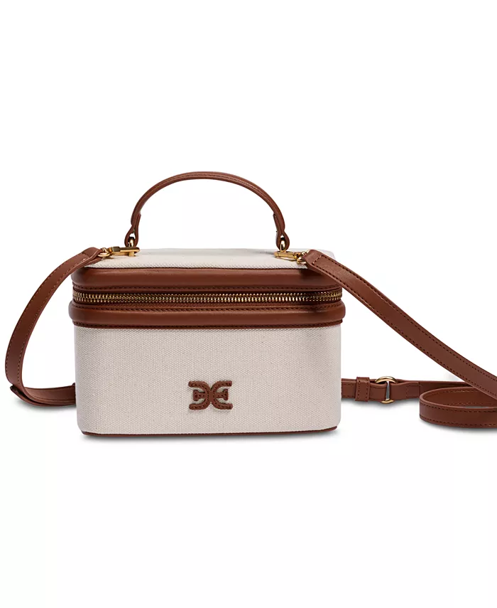 

Сумка-косметичка через плечо Paige Train Case Sam Edelman, коричневый