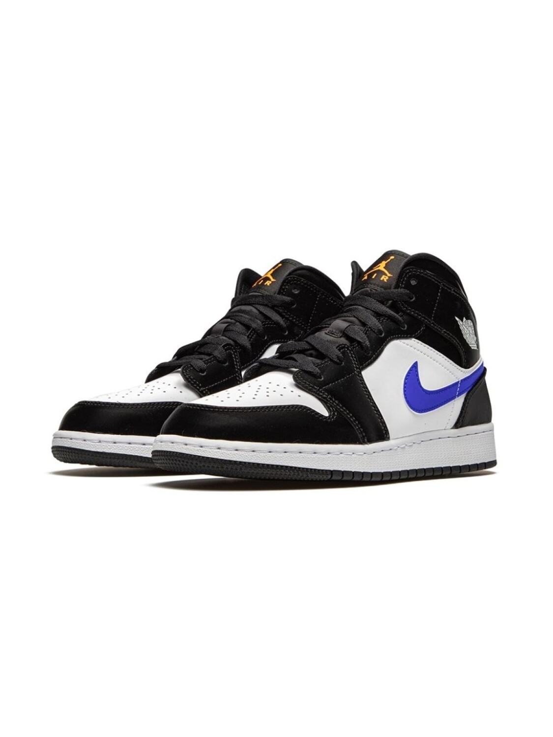 

Кроссовки Air Jordan 1 Mid Jordan Kids, черный