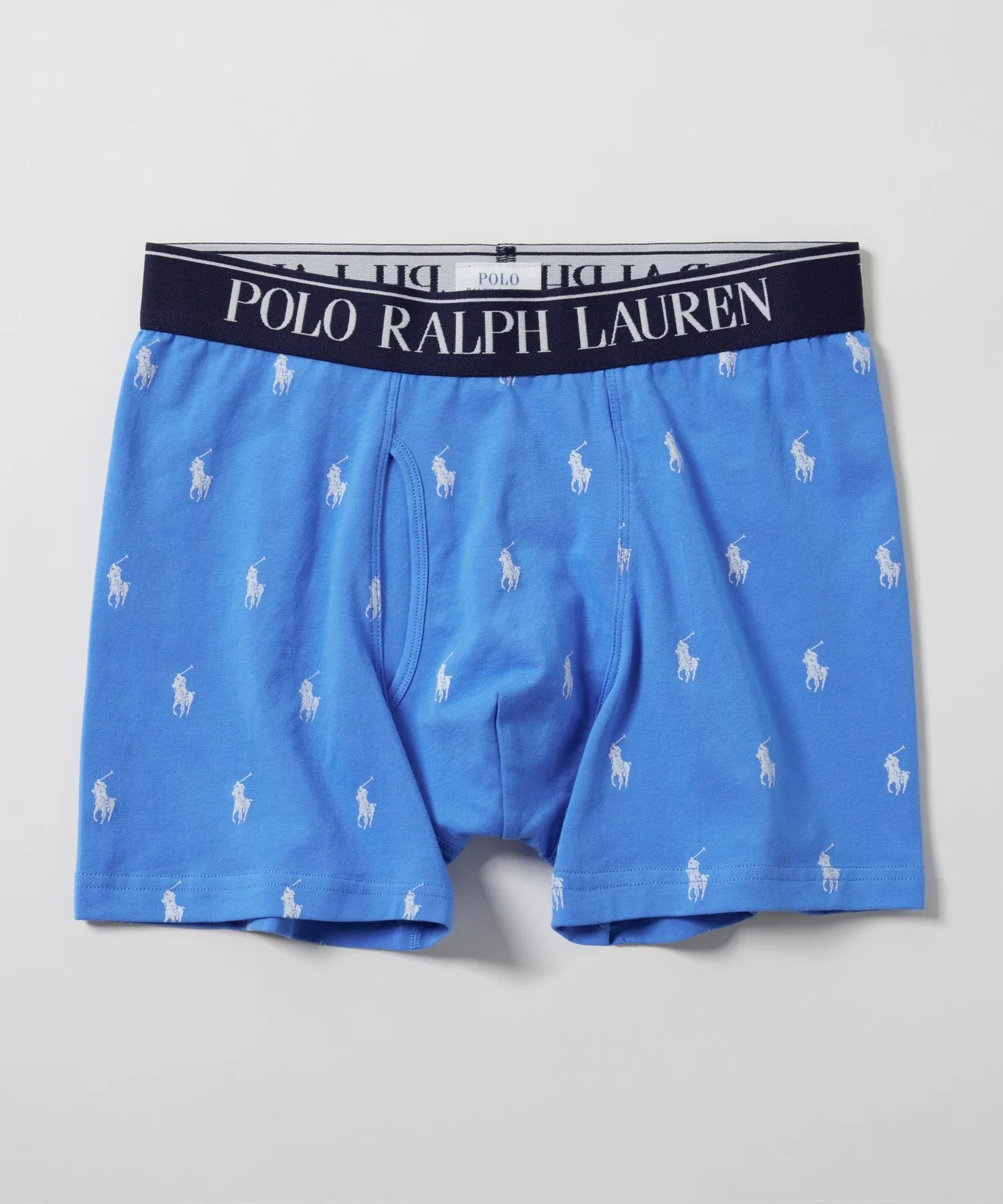 【POLO RALPH LAUREN】Боксерские трусы с принтом игрока в поло