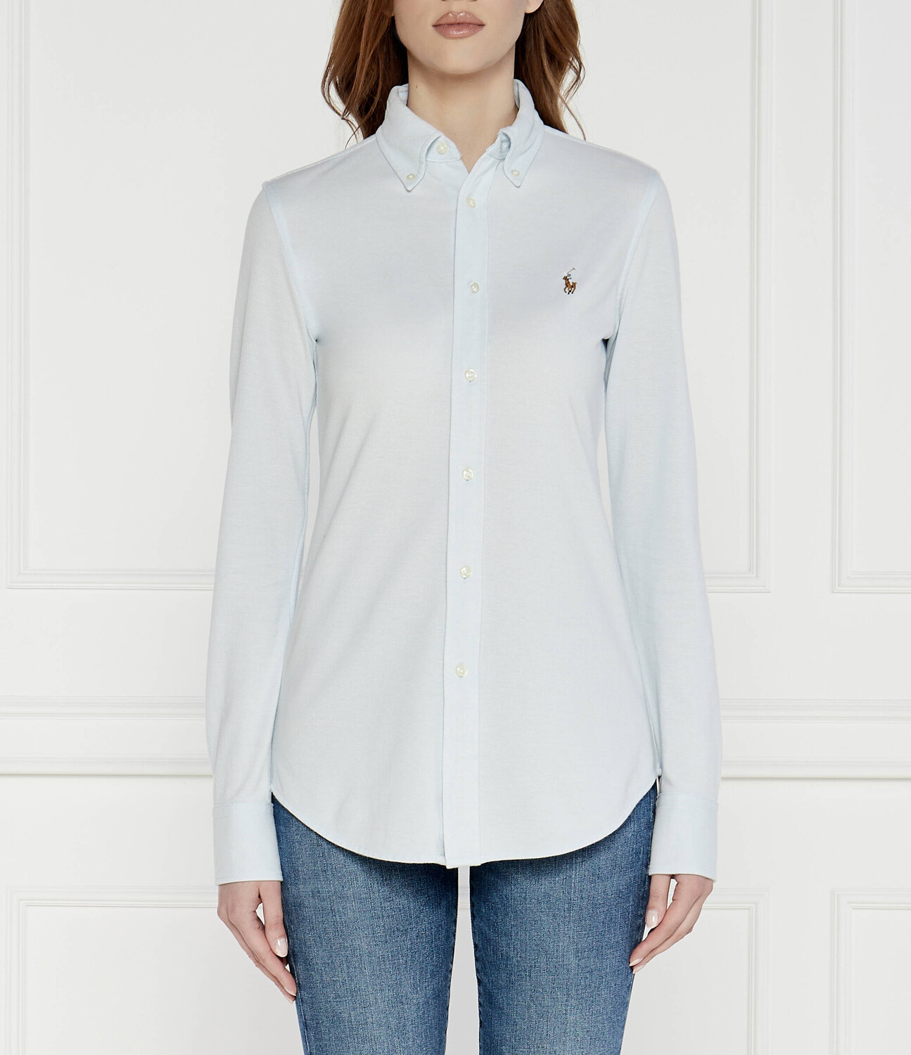 

Рубашка POLO RALPH LAUREN Regular Fit, небесно-голубой