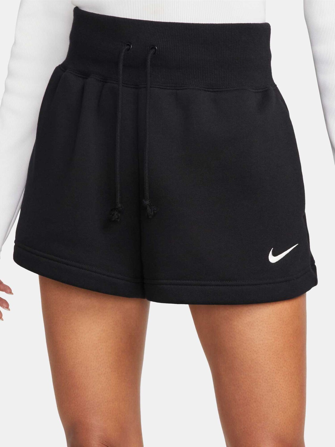 

Шорты Nike W NSW PHNX FLC HR SHORT, черный