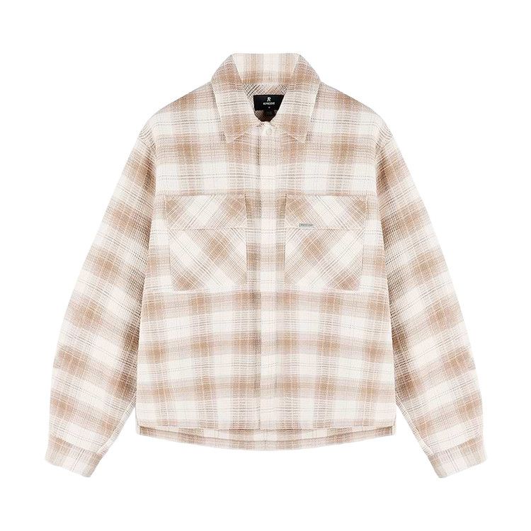 

Рубашка Represent Clo Waffle Flannel Shirt, Mid Brown