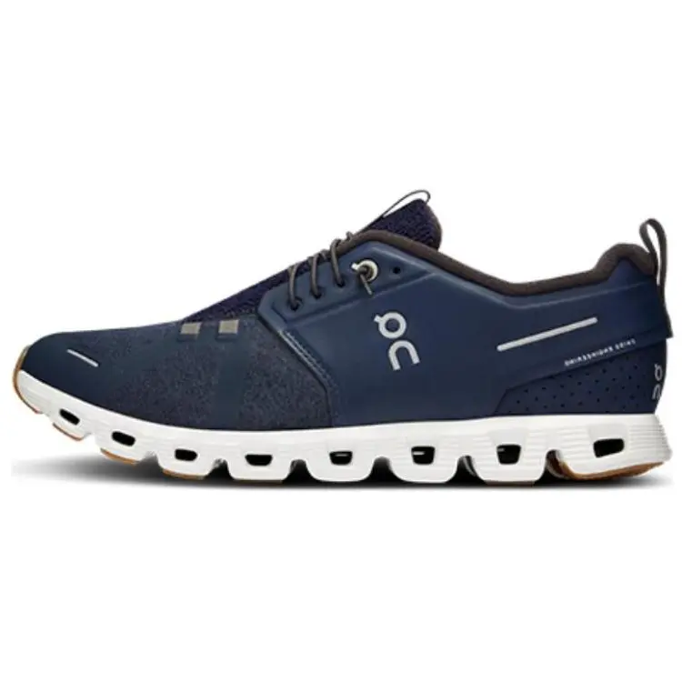 

On Беговые кроссовки Cloud 5 Terry Midnight White в темно-синем цвете, цвет Dark Blue