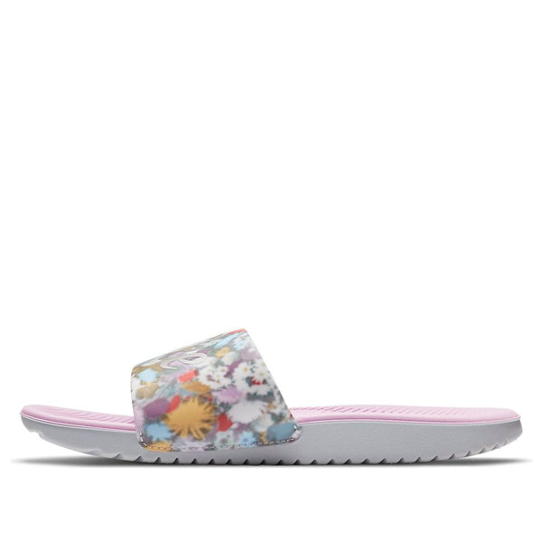 

Тапочки kawa street style girl sandals 'white pink' Nike, белый