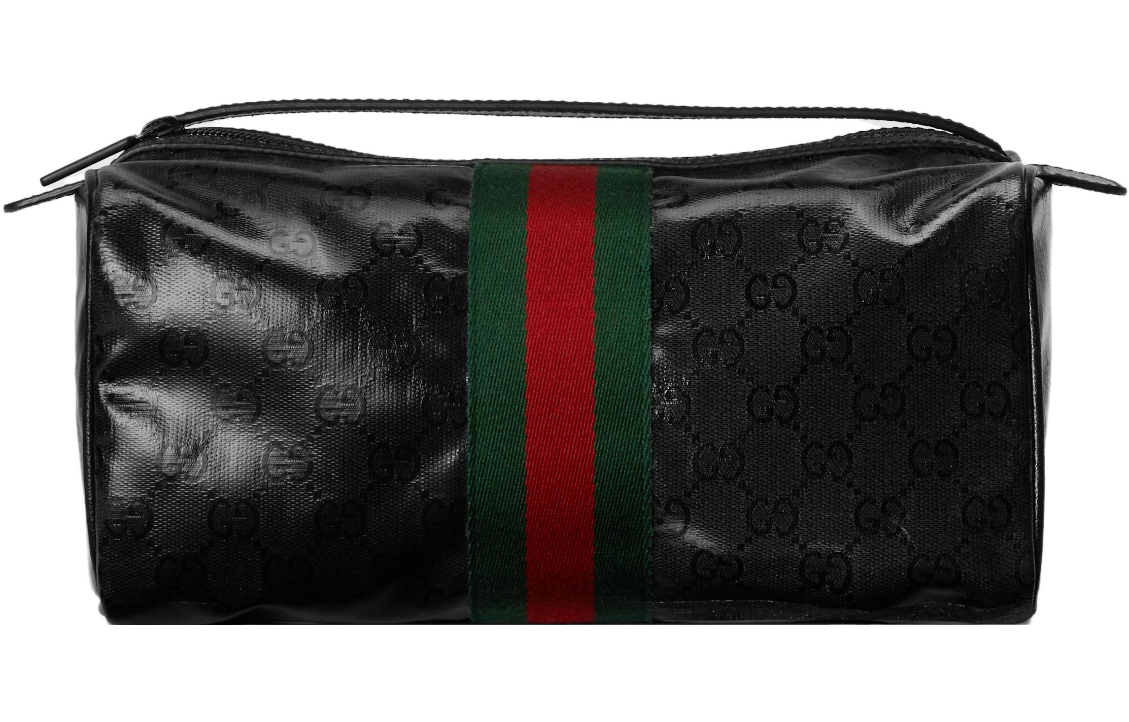 

GUCCI Тканевая клатч-сумка для хранения женская черная
