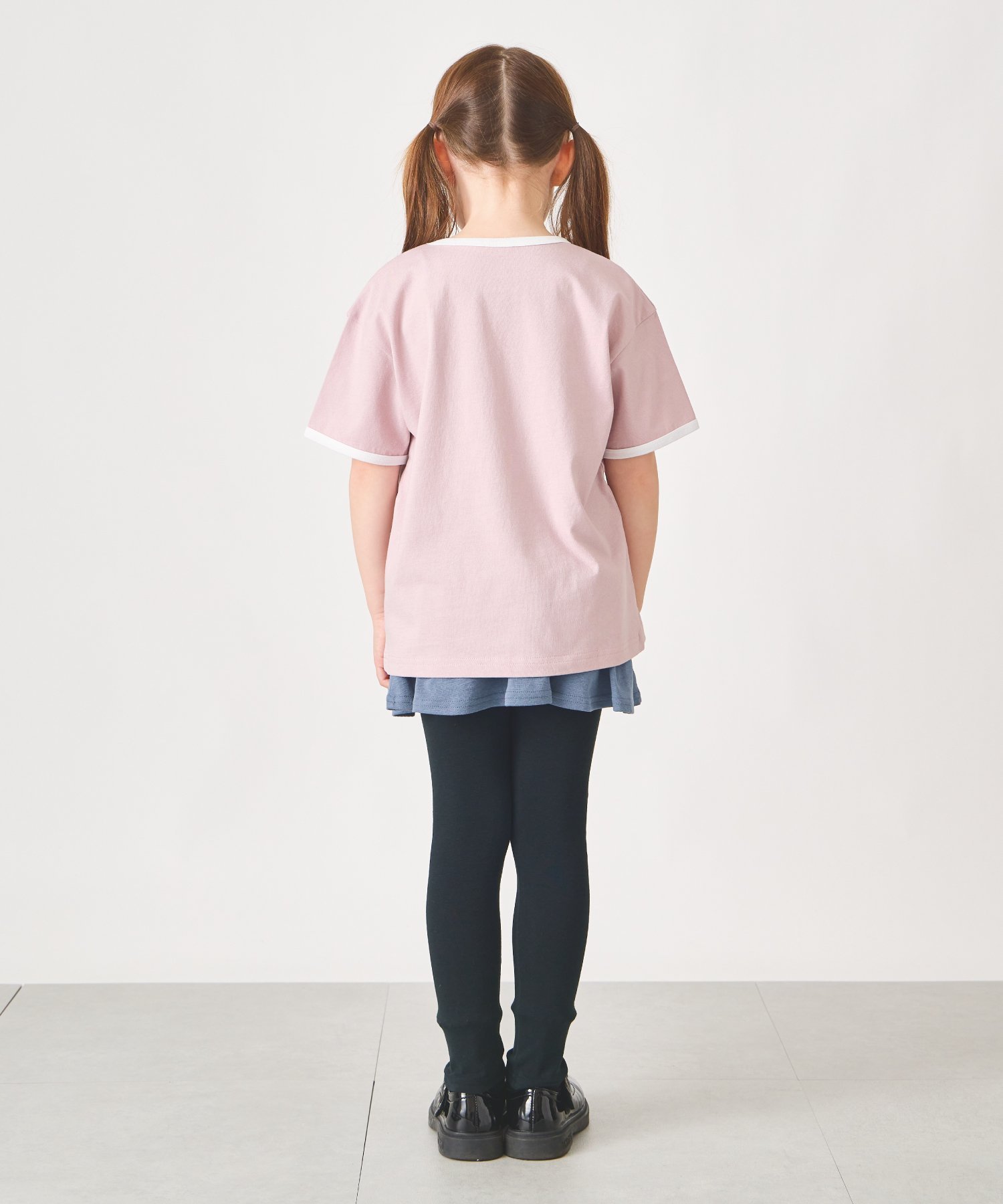 Футболка с короткими рукавами с логотипом колледжа Ever Closet, Lavender — фото 3