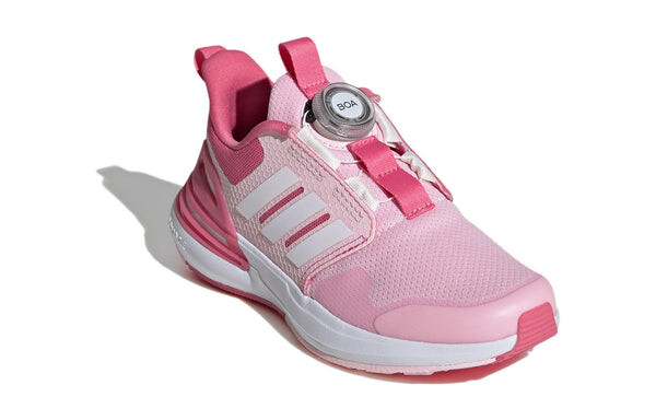 Кроссовки rapidasport bounce boa застежка Adidas, розовый — фото 4