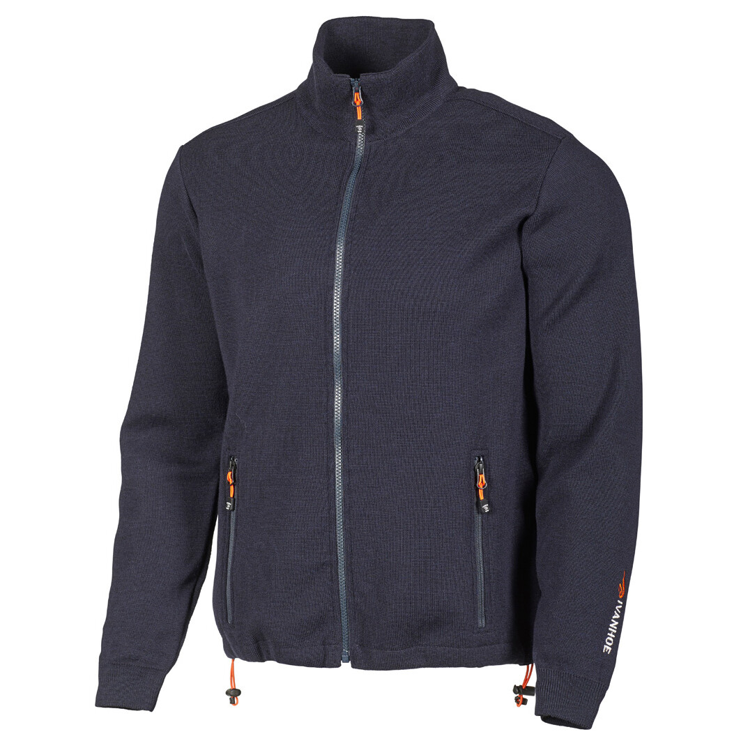 

Шерстяная куртка Ivanhoe Of Sweden Hadar Full Zip, темно синий