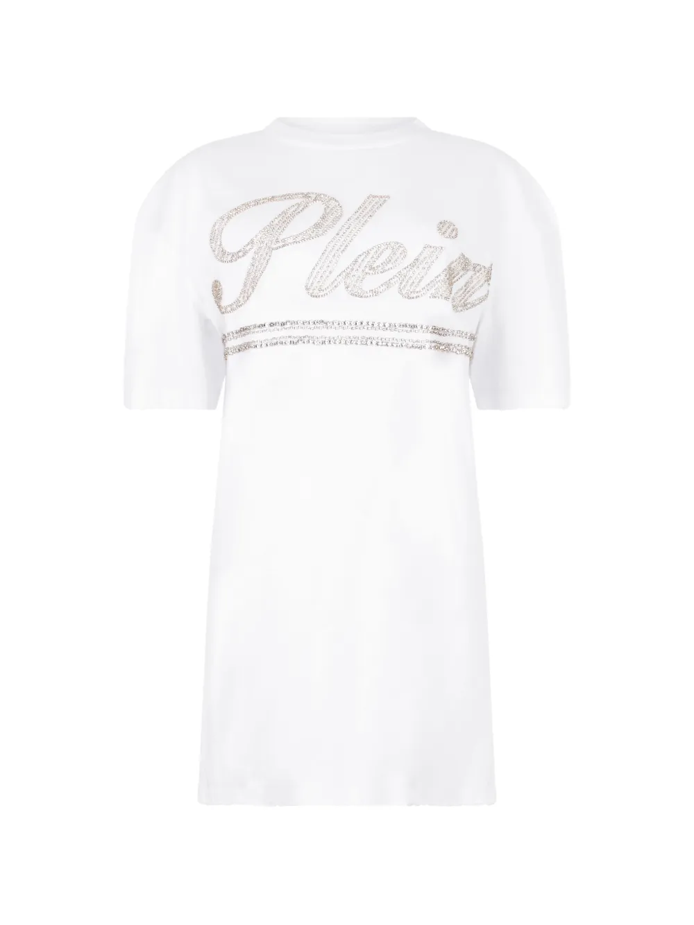 

Платье мини с открытой спиной Philipp Plein, белый