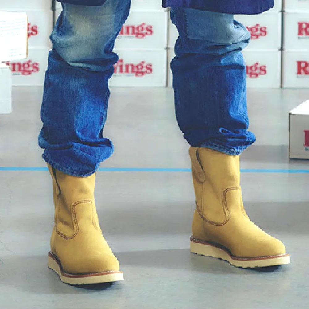 Мужские 9-дюймовые ботинки Pecos 8168 Hawthorne Abilene коричневые от Red Wing Shoes — фото 2