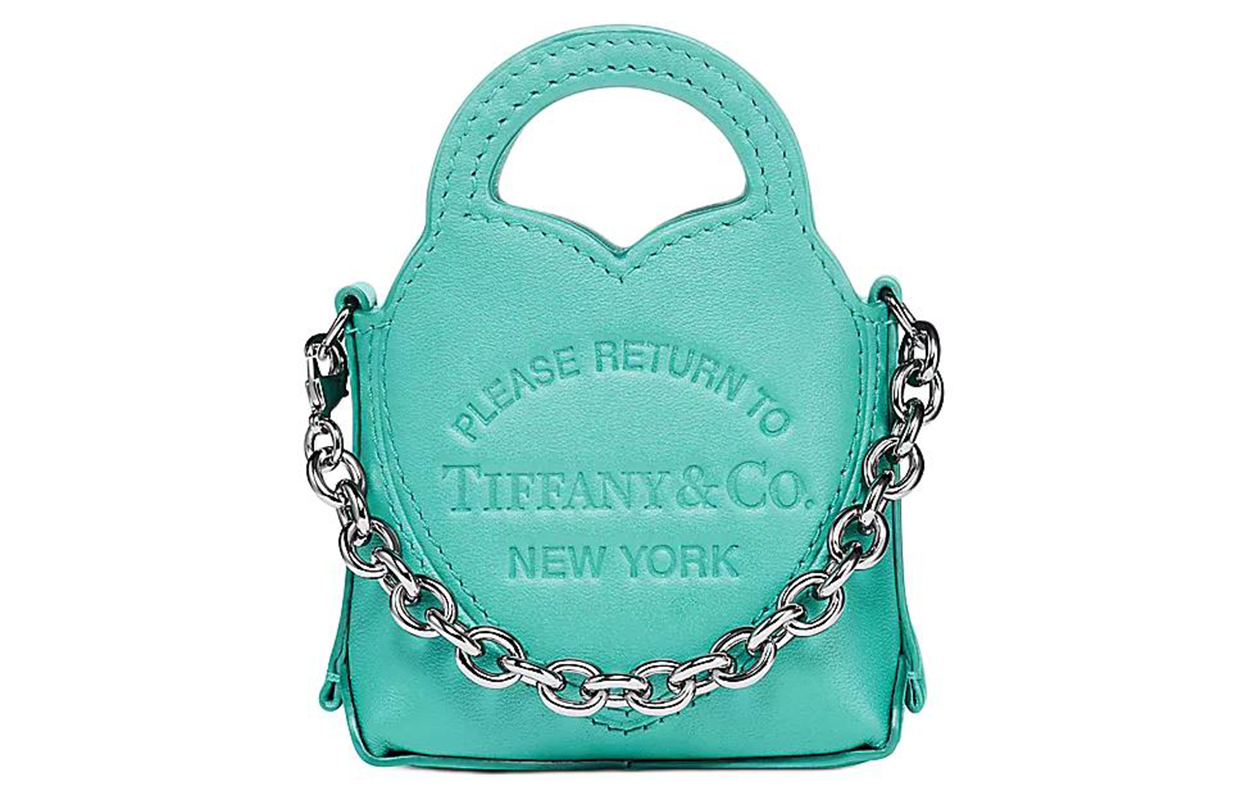 

TIFFANY & CO. Сумка женская синяя нано