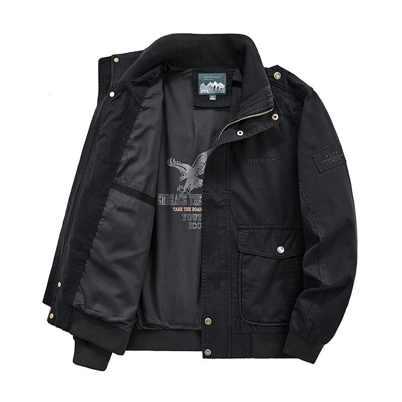 

Куртка мужская JEEP SPIRIT, черно-синяя с флисовой подкладкой, Черный, Куртка мужская JEEP SPIRIT, черно-синяя с флисовой подкладкой