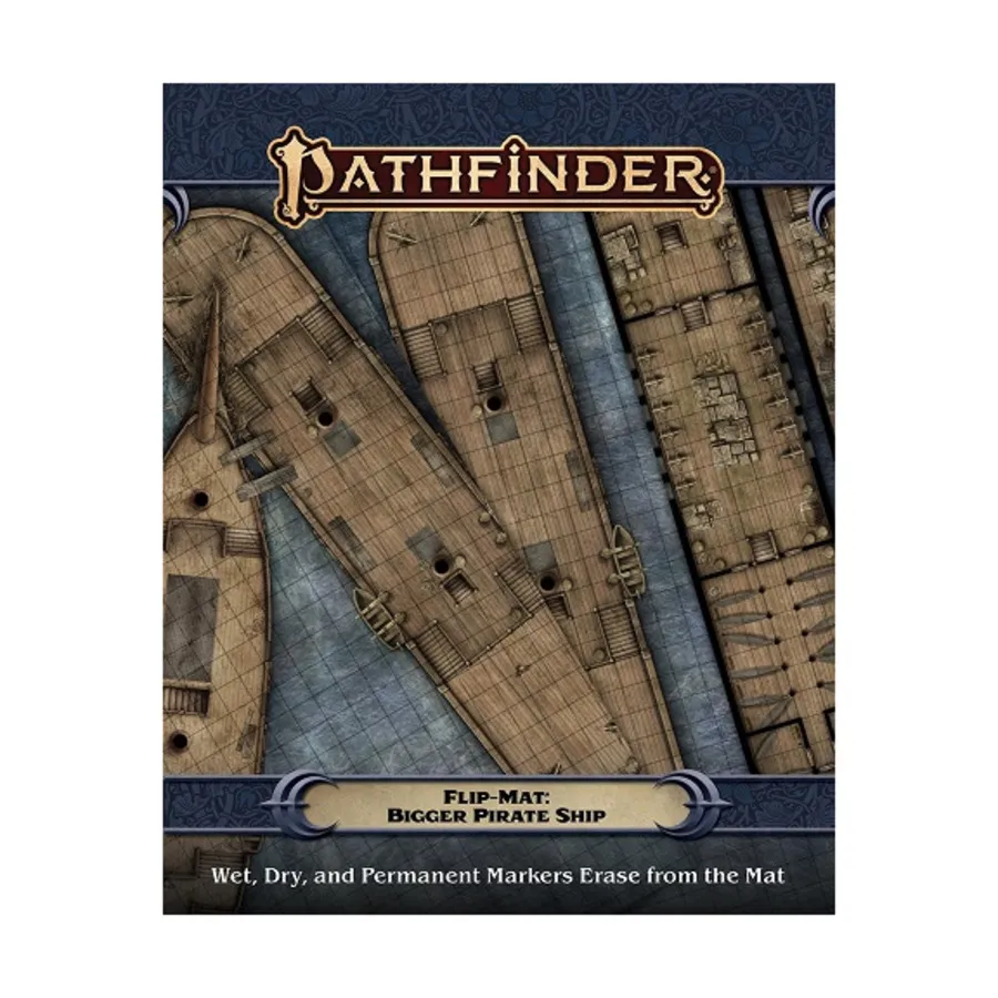 

Флип-мат - Большой пиратский корабль, Pathfinder Roleplaying Game (2nd Edition) - Flip-Mats & Flip-Tiles