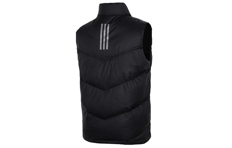 Жилет adidas Down Vest Outdoor Stay Warm Stand Collar Black — фото 2